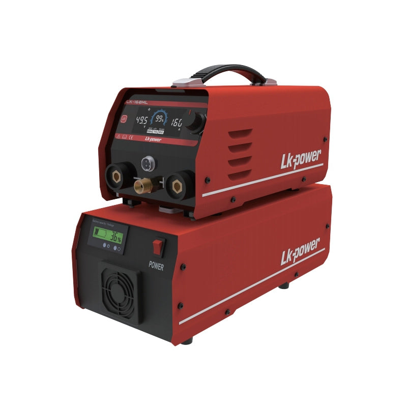 Rechargeable Portable MMA MIG Welder 1209Wh Cordless NO GAS TIG Welding Machine LK-160ML