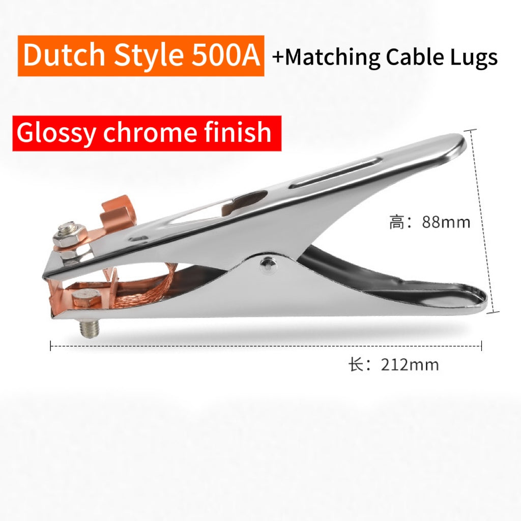 American style Ground Clamp 300A/500A/800A Chrome Plated 800A Dutch style Ground Clamp 100pc/Box