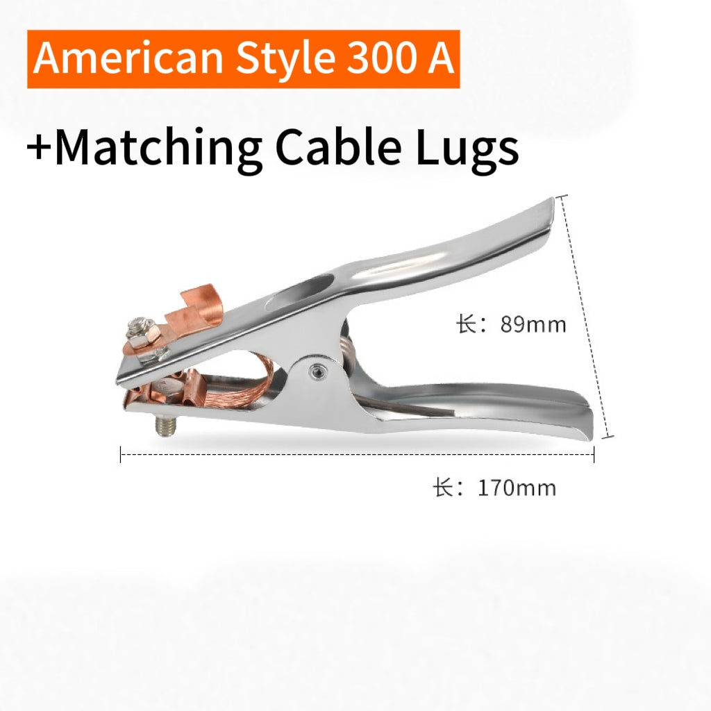 American style Ground Clamp 300A/500A/800A Chrome Plated 800A Dutch style Ground Clamp 100pc/Box