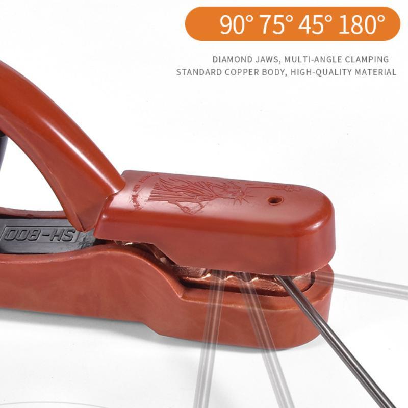 Big/Little Goddess Heat Resistant Welding Clamp with Pure Copper Construction Anti Drop Industrial Grade Welding Pliers