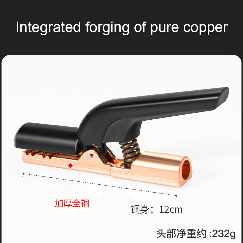 Dutch Welding Clam Arc Welding Holder Professional Electrode Clamp