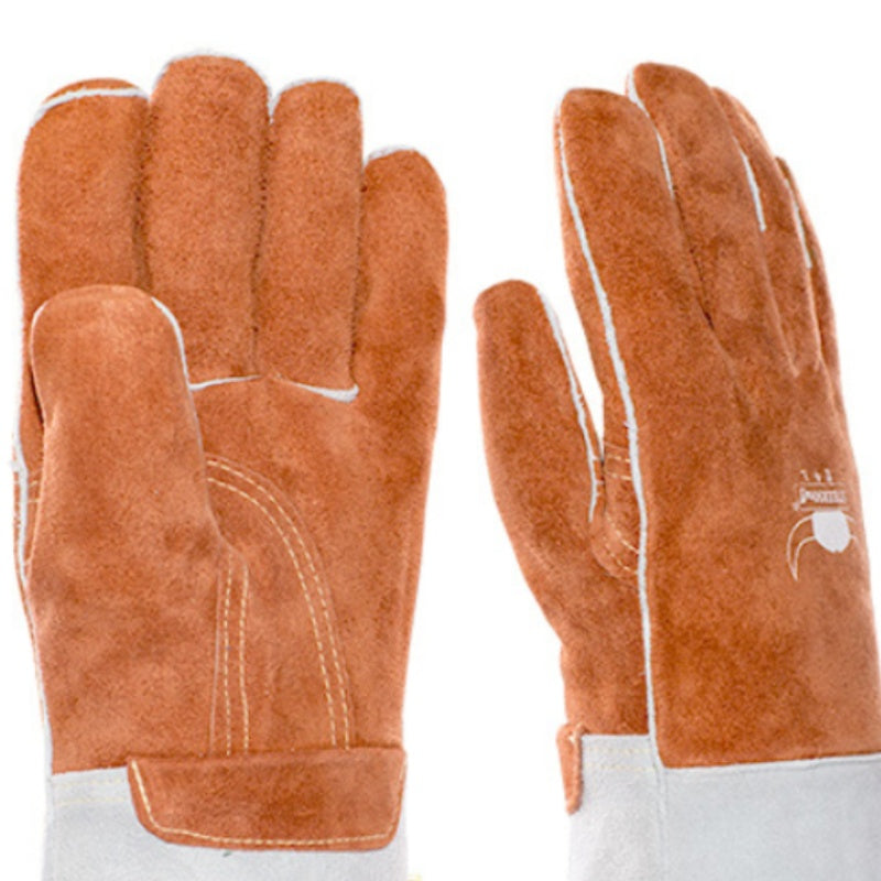 Multi layer high-temperature resistant welding gloves