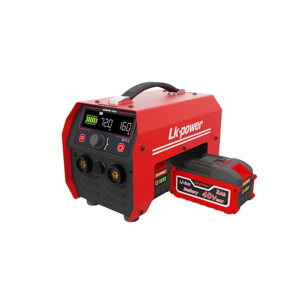 Rechargeable Portable MMA MIG Welder Cordless Small Lithium Battery Welder Handheld Electric Welding Machine 160MB MINI