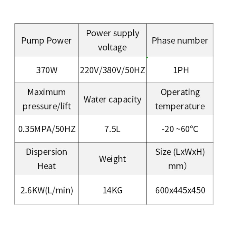 Cooling circulating water tank cooling and heat dissipation equipment