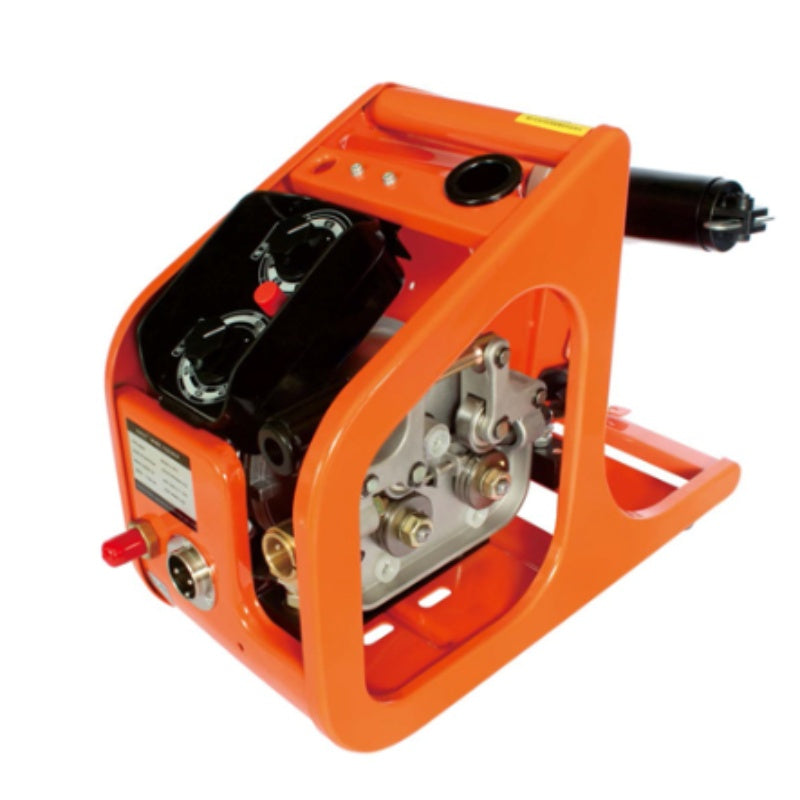 Dual drive wire feeder universal for solid core medicine