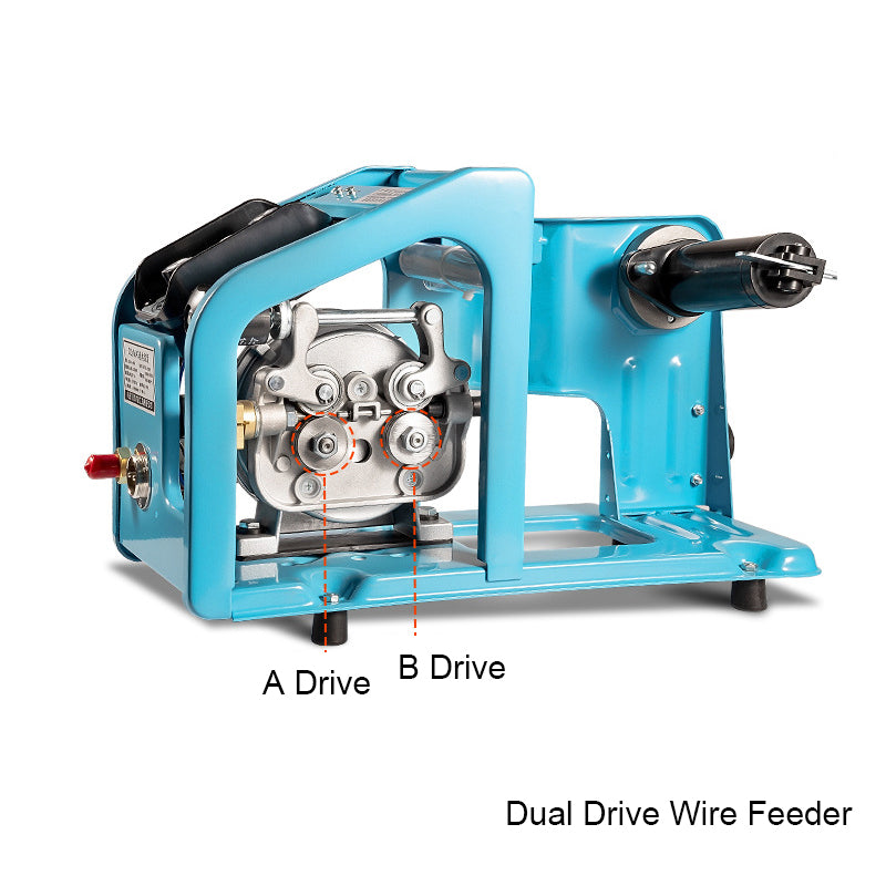 CO2 MIG MAG Gas Shielded Double Drive Welding Wire Feeder