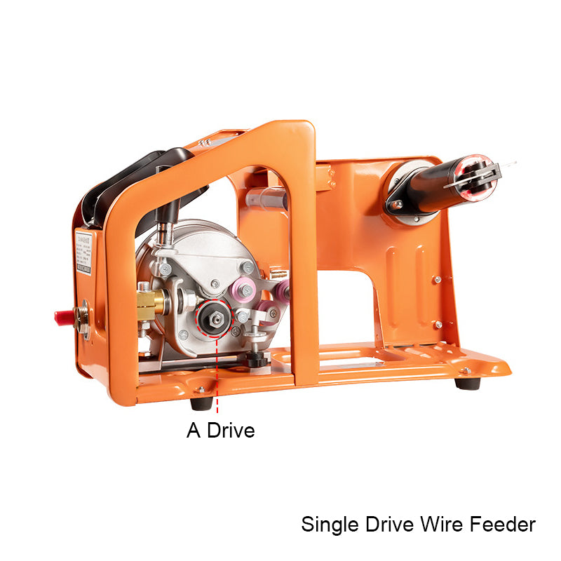 CO2 MIG MAG Gas Shielded Single Drive Welding Wire Feeder