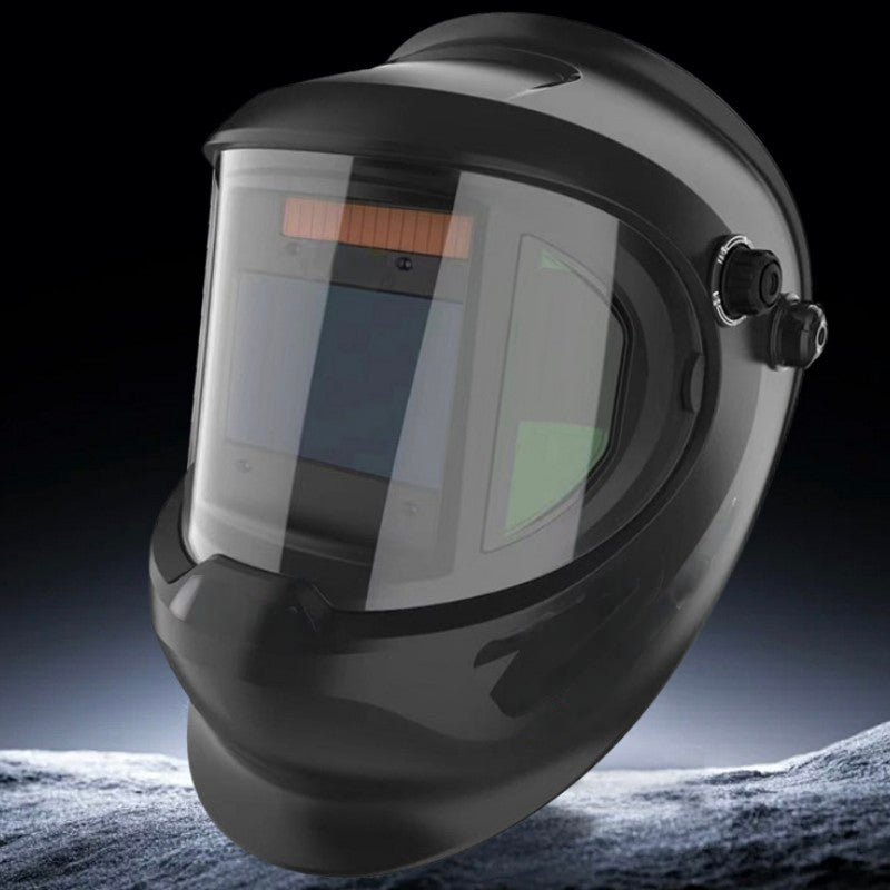 Auto Darkening Welding Helmet Professional Argon Arc Welding Helmet with  Dual Power Supply